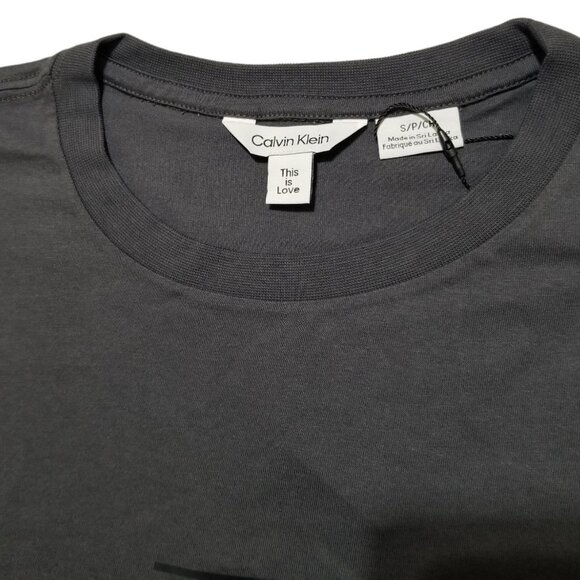 Calvin Klein Pride Relaxed Fit Monogram Logo T-Shirt‎ Love is Love Crewneck - Picture 5 of 5